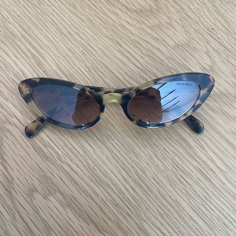 Miu Miu Tortoishell Cat Eye Sunglasses